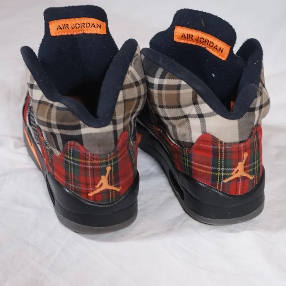 Jordan Brand Air Jordan 5 Retro GS Plaid FD4814-008 Size 5Y